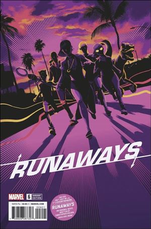 Runaways (2017) issue 6-B Matt Taylor 1:25 Cover