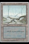 Magic the Gathering: 4th Edition (Base Set) card 366-C Swamp