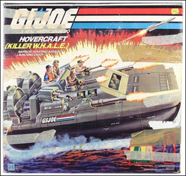 G.I. Joe: A Real American Hero 3 3/4" Basic Vehicles and Playsets figure 27 Killer W.H.A.L.E. (Hovercraft)