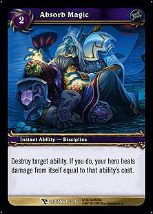 World of Warcraft: March of the Legion (Base Set) card 67 Absorb Magic