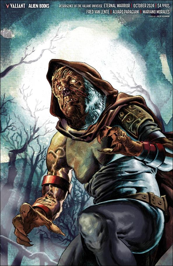 Resurgence: Eternal Warrior issue nn-E Julio Azamor Virgin Cover