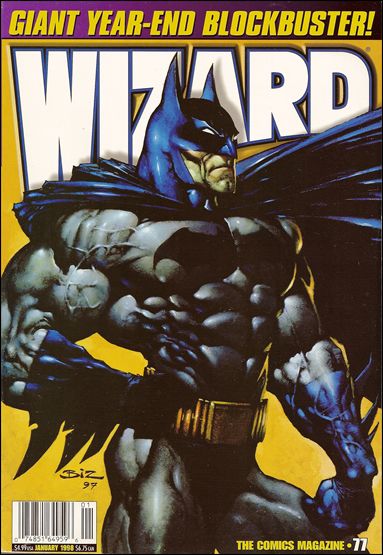 Wizard: The Comics Magazine issue 77 Simon Bisley Batman Cover