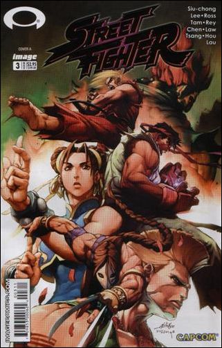 Street Fighter (2003) issue 3-D Cover B Foil