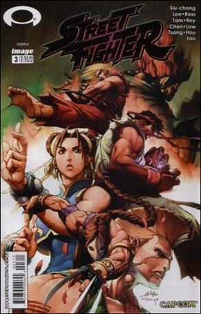 Street Fighter (2003) issue 3-D Cover B Foil