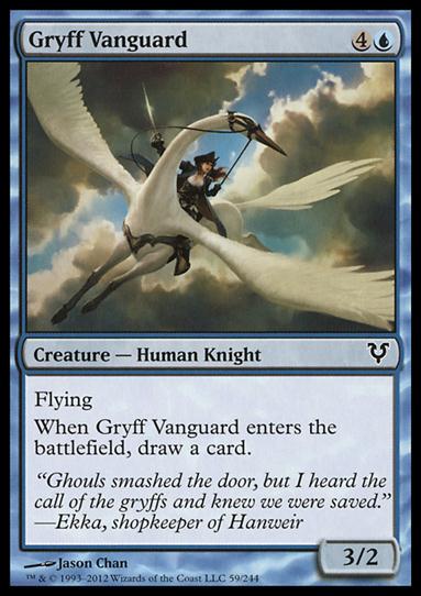 Magic the Gathering: Avacyn Restored (Base Set) card 59 Gryff Vanguard