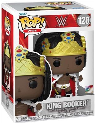 POP! WWE figure 128 King Booker