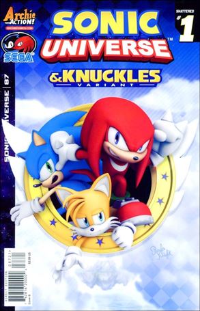 Sonic Universe issue 87-B Rafa Knight Cover