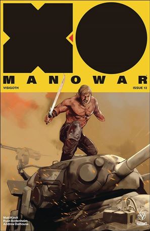 X-O Manowar (2017) issue 12-D Ben Oliver 1:50 Cover