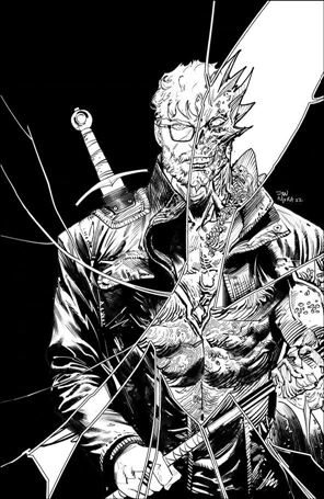 Once & Future issue 26-B Dan Mora 1:10 Black & White Virgin Cover