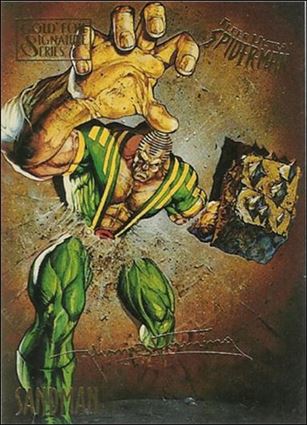 Fleer Ultra Spider-Man (Gold-Foil Signature Parallel Base Set) card 46