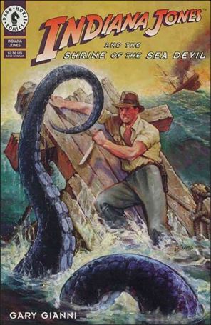 Indiana Jones and the Shrine of the Sea Devil Cover Image 1
