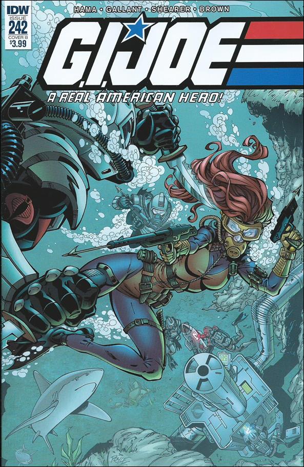 G.I. Joe: A Real American Hero issue 242-B John Royle Cover