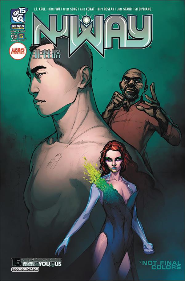 Nu Way issue 5 Alex Konat Cover