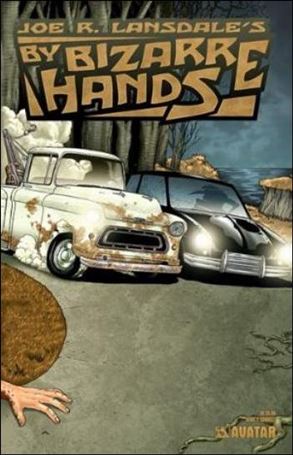 Joe R. Lansdale's By Bizarre Hands issue 2-D Connecting Cover