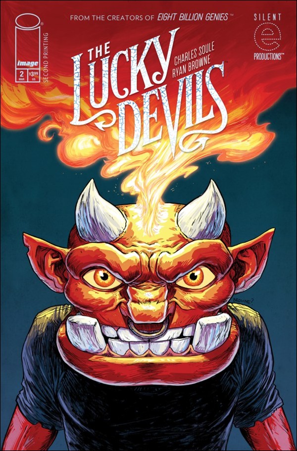 Lucky Devils issue 2-D Ryan Browne Cover (Second Printing)