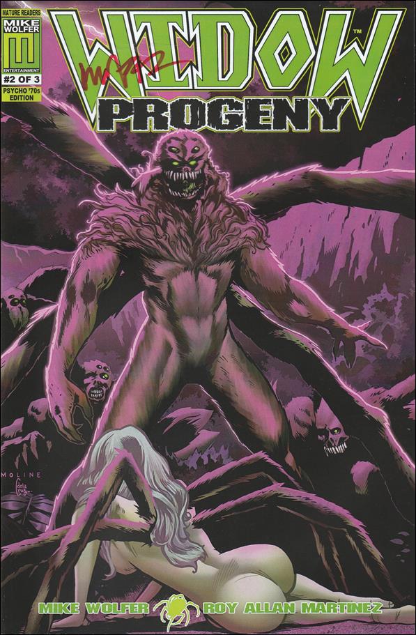 Widow: Progeny (2016) issue 2-B Psycho 70s 1:5 Cover