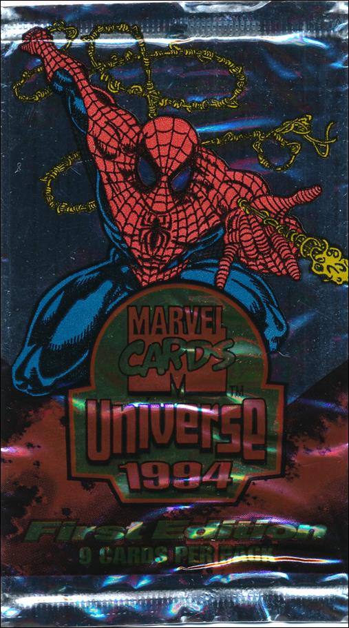 Marvel Universe: Series 5  card 2-B Sealed Pack - Spider-Man
