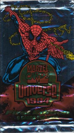 Marvel Universe: Series 5  card 2-B Sealed Pack - Spider-Man