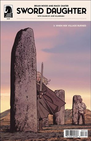 Sword Daughter issue 3 Greg Smallwood Cover