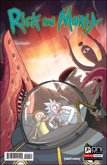 Rick and Morty (2015) issue 1-B Julieta Colas 1:10 Cover