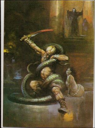 Frazetta II: The Legend Continues  (Base Set) card 55 Green Death