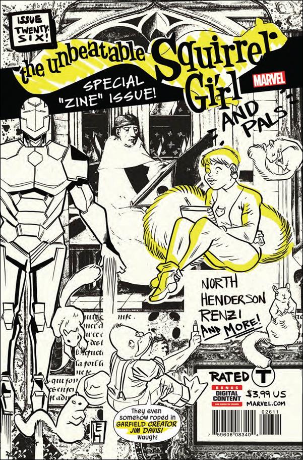 Unbeatable Squirrel Girl (2015/12) issue 26 Erica Henderson Cover