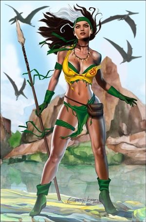 X-Men (2021) issue 1-SI Greg Horn Savage Land Virgin Cover