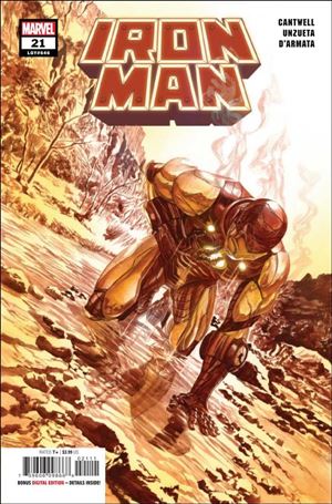 Iron Man (2020) issue 21 Alex Ross Cover