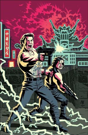 Big Trouble in Little China / Escape from New York issue 1-D Andy Belanger 