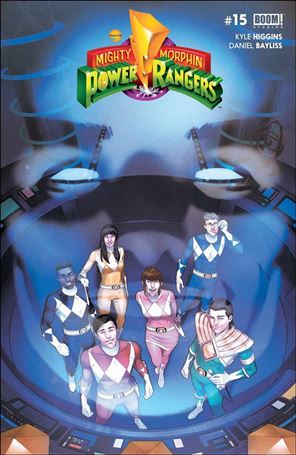 Mighty Morphin Power Rangers issue 15 Jamal Campbell Cover