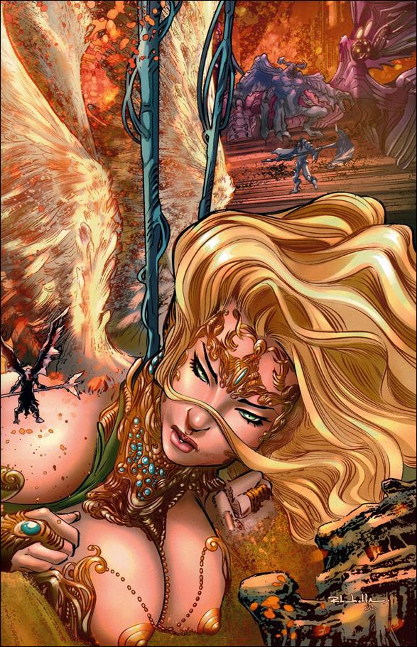 Legend: Hell's Executioner issue 5-D Rafael Lanhellas Virgin Wraparound Cover