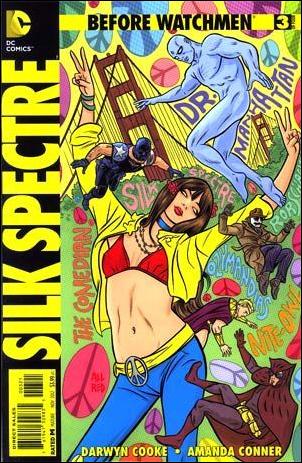 Before Watchmen: Silk Spectre issue 3-D Mike Allred 1:25 Cover