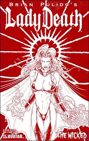 Brian Pulido's Lady Death: The Wicked issue 1/2-K Leather Cover 1/800