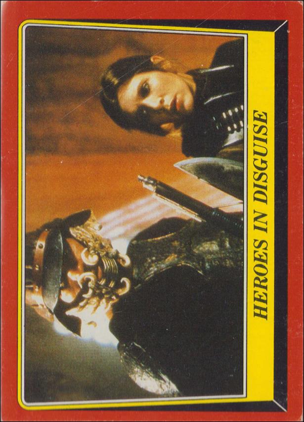 Star Wars: Return of the Jedi: Series 1 (Base Set) card 31 Heroes in Disguise