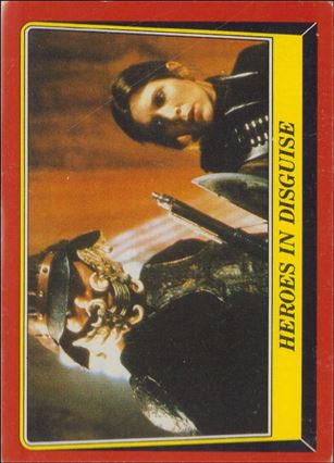 Star Wars: Return of the Jedi: Series 1 (Base Set) card 31 Heroes in Disguise