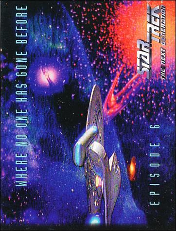 Star Trek: The Next Generation - The Episode Collection Season One (Base Set) card 26 Where No One Has Gone Before, Episode 6B