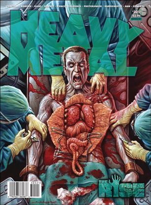 Heavy Metal issue 305-B Jason Edmiston Cover