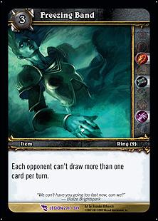 World of Warcraft: March of the Legion (Base Set) card 271 Freezing Band