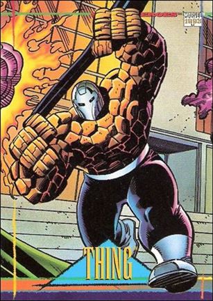 Marvel Universe: Series 4 (Base Set) card 80 Thing