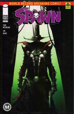Spawn issue 310 Francesco Mattina Cover