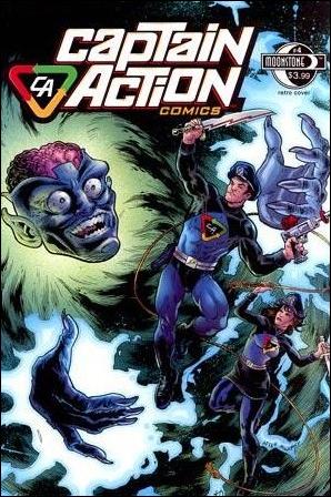 Captain Action Comics issue 4-B John Jucas Retro Cover