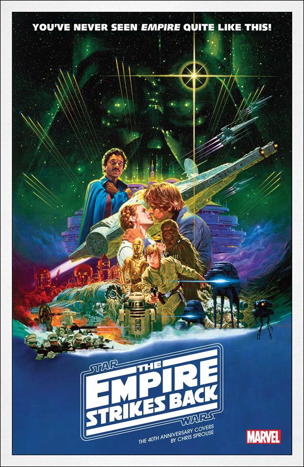 Star Wars: The Empire Strikes Back - The 40th Anniversary Covers by Chris Sprouse issue nn-B Movie Poster Cover