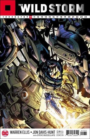 Wild Storm issue 10-B Bryan Hitch Cover