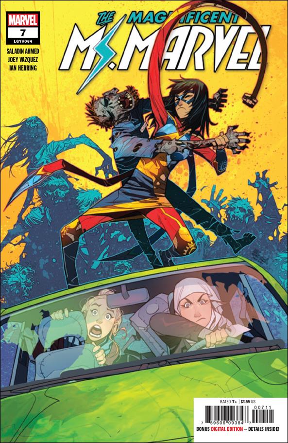 Magnificent Ms. Marvel issue 7 Eduard Petrovich Cover