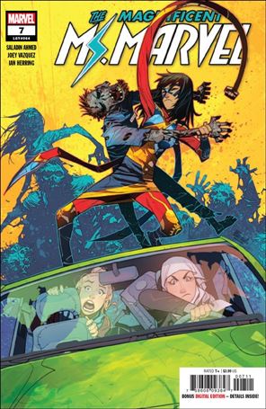 Magnificent Ms. Marvel issue 7 Eduard Petrovich Cover
