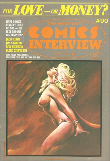 David Anthony Kraft's Comics Interview issue 90