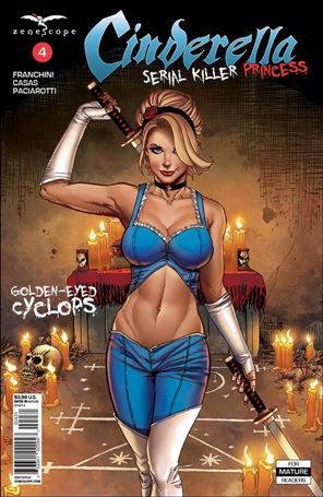 Cinderella Serial Killer Princess issue 4-C Anthony Spay Cover