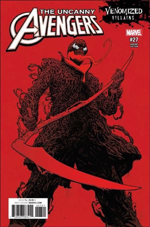 Uncanny Avengers (2015/12) issue 27-B Mike Hawthorne Venomized Villains Cover
