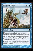 Magic The Gathering: Zendikar (Base Set) card 77 Whiplash Trap