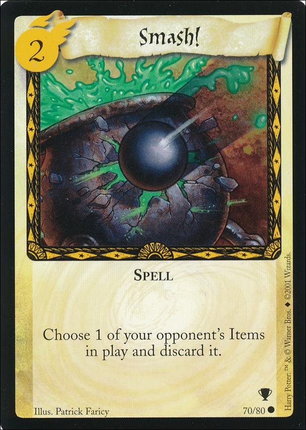 Harry Potter: Quidditch Cup (Base Set) card 70 Smash!